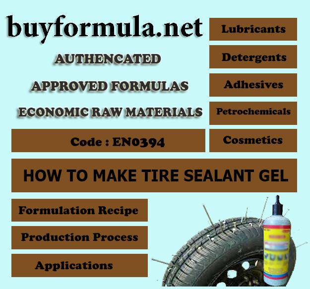 How to make tyre sealant gel