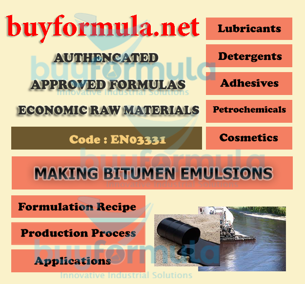 How to make bitumen emulsion
