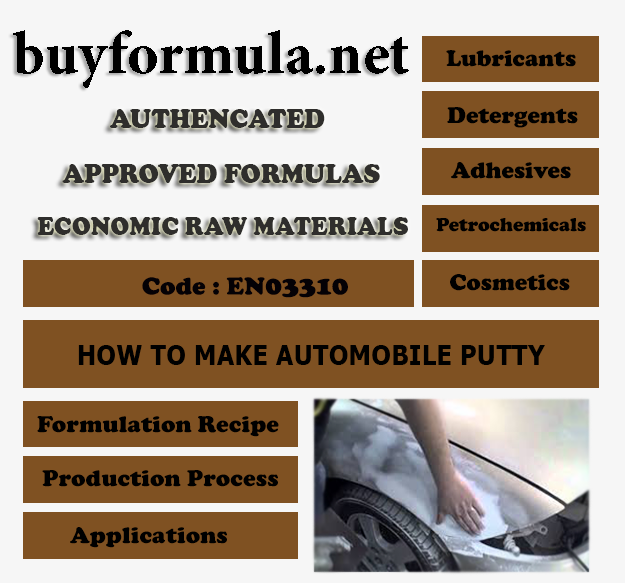 How to make automobile mastic putty