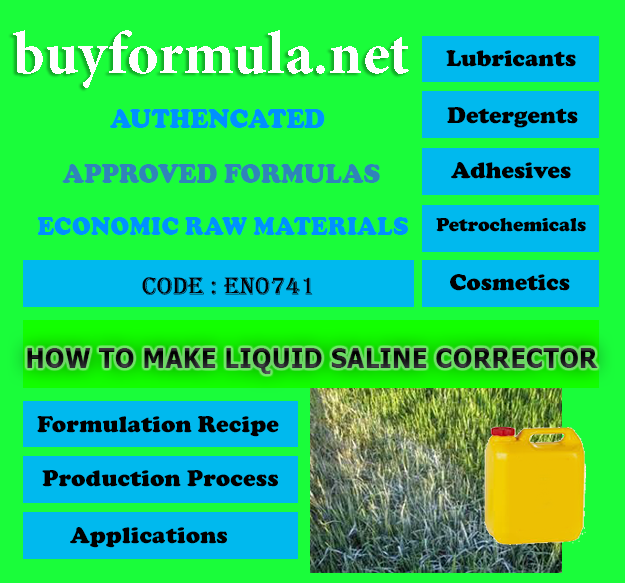 How to make liquid saline corrector